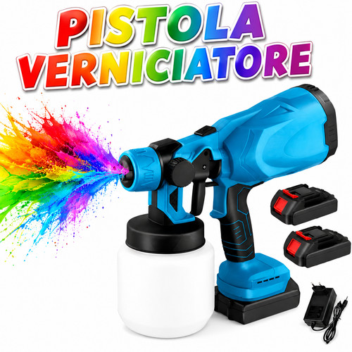 Pistola spruzzo elettrica - pistola, a