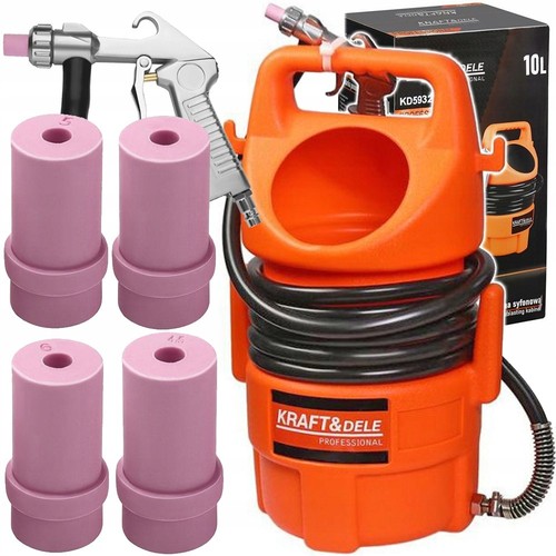 Sabbiatrice 10l pneumatica - sabbiatrice,
